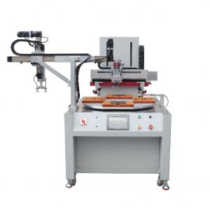 MK-800-4F四工位轉(zhuǎn)盤(pán)絲印機(jī)